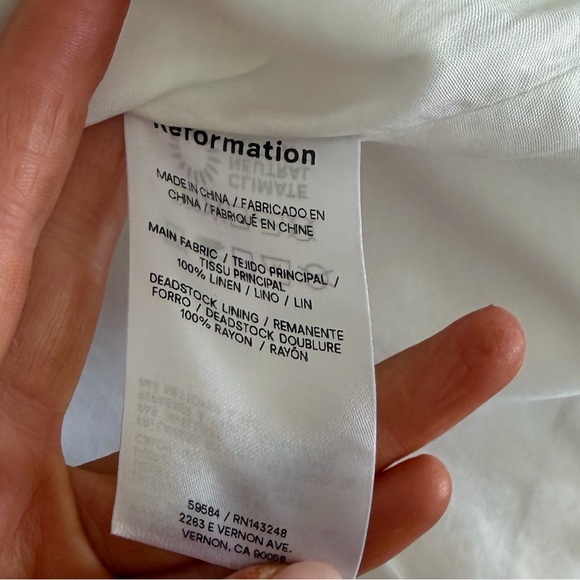 Reformation Linen Skirt - Picture 5 of 5